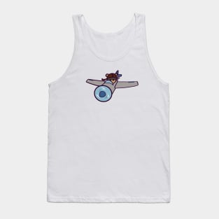 Bearoplane pilot Tank Top